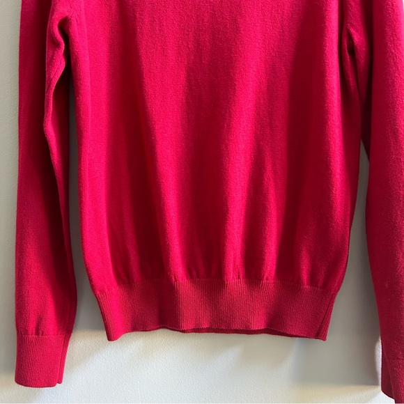 NWOT Class Club Red Mock Neck Pullover Sweater, Size 10-12 Boys - Picture 3 of 7